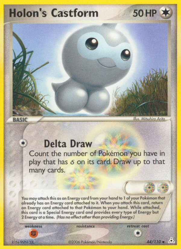Holon's Castform – Holon Phantoms 44/110 Pokémon card