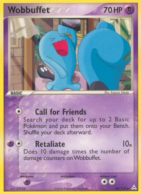 Wobbuffet – Holon Phantoms 56/110 Pokémon card