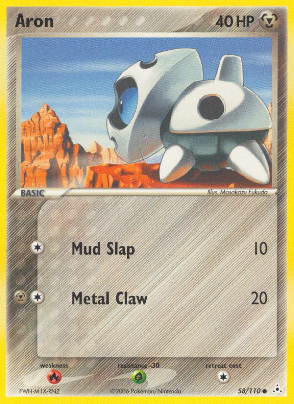Aron – Holon Phantoms 58/110 Pokémon card