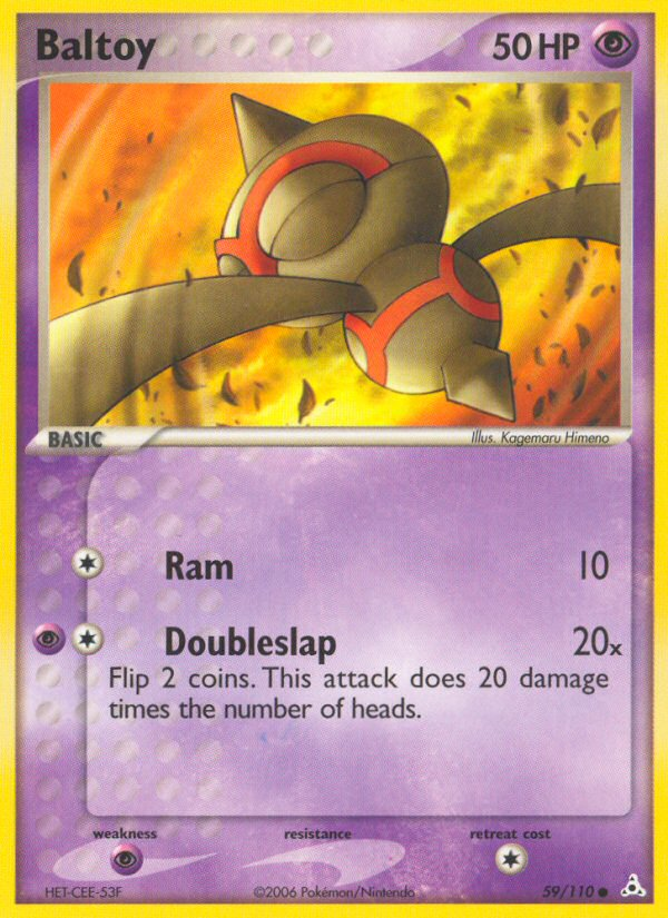 Baltoy – Holon Phantoms 59/110 Pokémon card