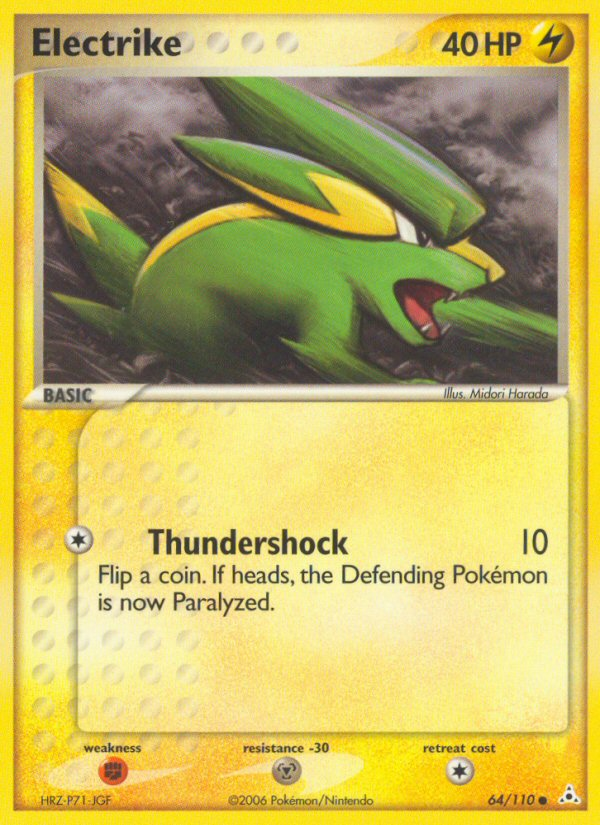 Electrike – Holon Phantoms 64/110 Pokémon card