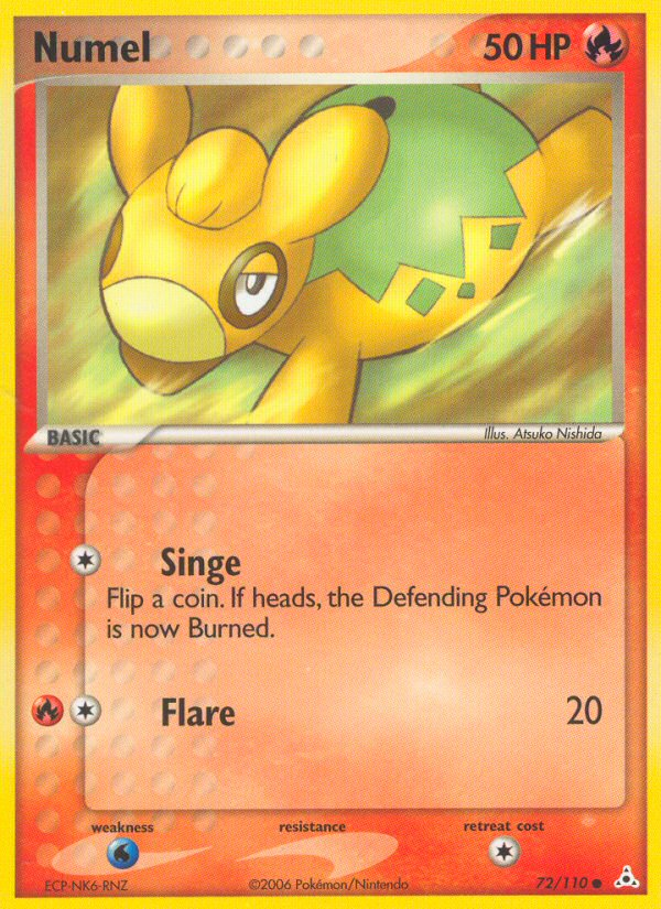 Numel – Holon Phantoms 72/110 Pokémon card