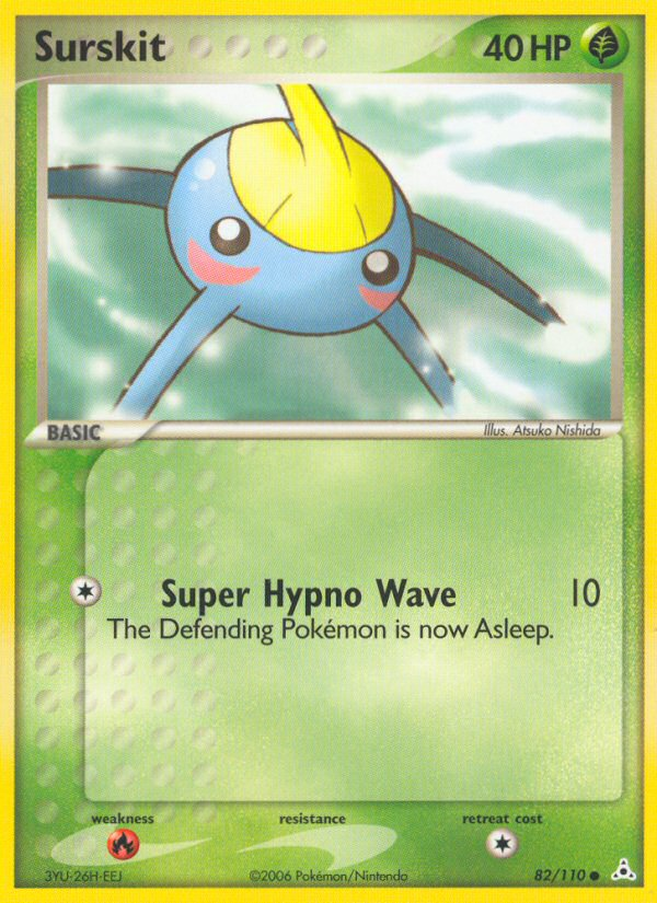 Surskit – Holon Phantoms 82/110 Pokémon card
