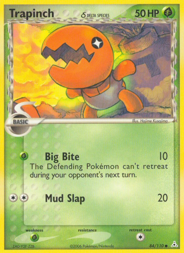 Trapinch δ – Holon Phantoms 84/110 Pokémon card