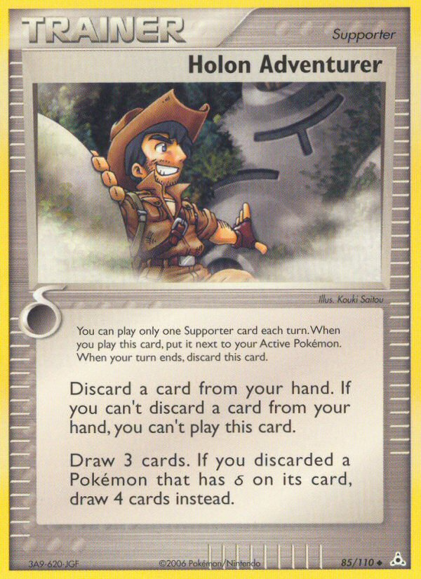Holon Adventurer – Holon Phantoms 85/110 Pokémon card