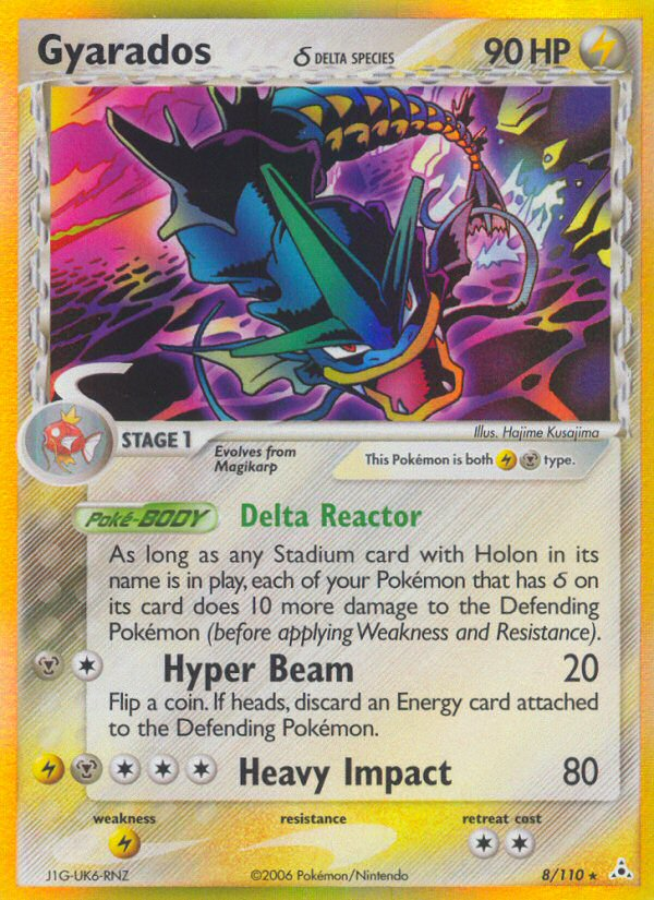 Gyarados δ – Holon Phantoms 8/110 Pokémon card