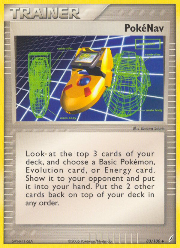 PokéNav – Crystal Guardians 83/100 Pokémon card