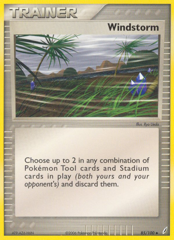 Windstorm – Crystal Guardians 85/100 Pokémon card