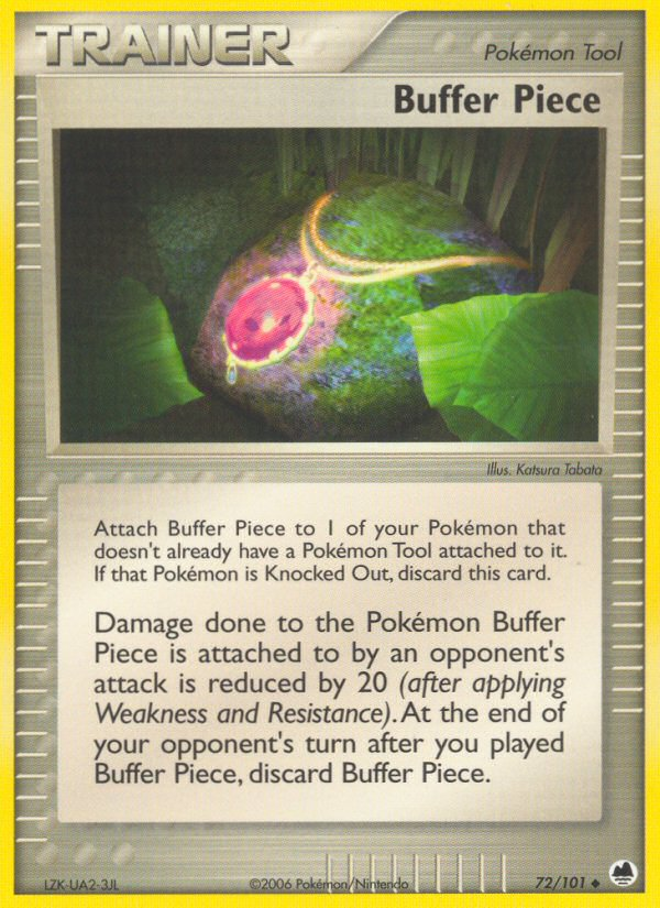 Buffer Piece – Dragon Frontiers 72/101 Pokémon card