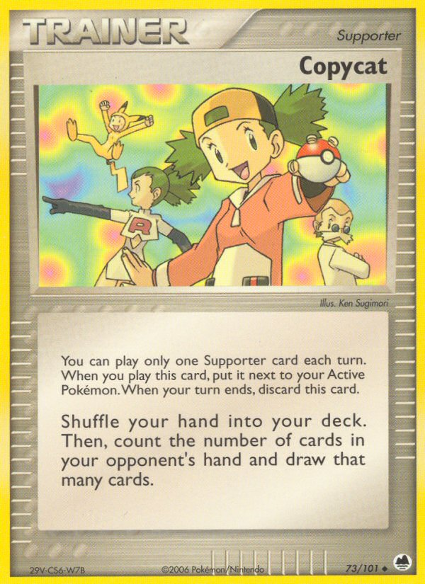 Copycat – Dragon Frontiers 73/101 Pokémon card