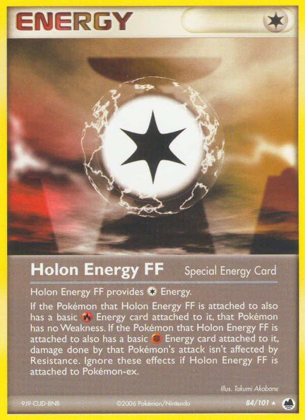 Holon Energy FF – Dragon Frontiers 84/101 Pokémon card