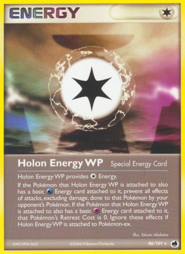 Holon Energy WP – Dragon Frontiers 86/101 Pokémon card