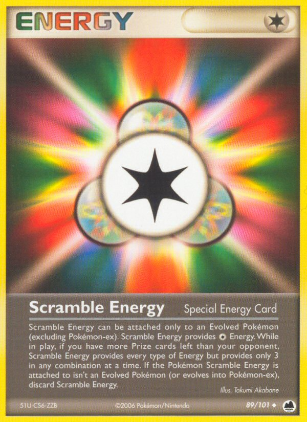 Scramble Energy – Dragon Frontiers 89/101 Pokémon card