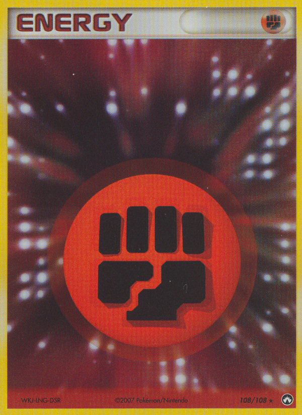 Fighting Energy – Power Keepers 108/108 Pokémon card