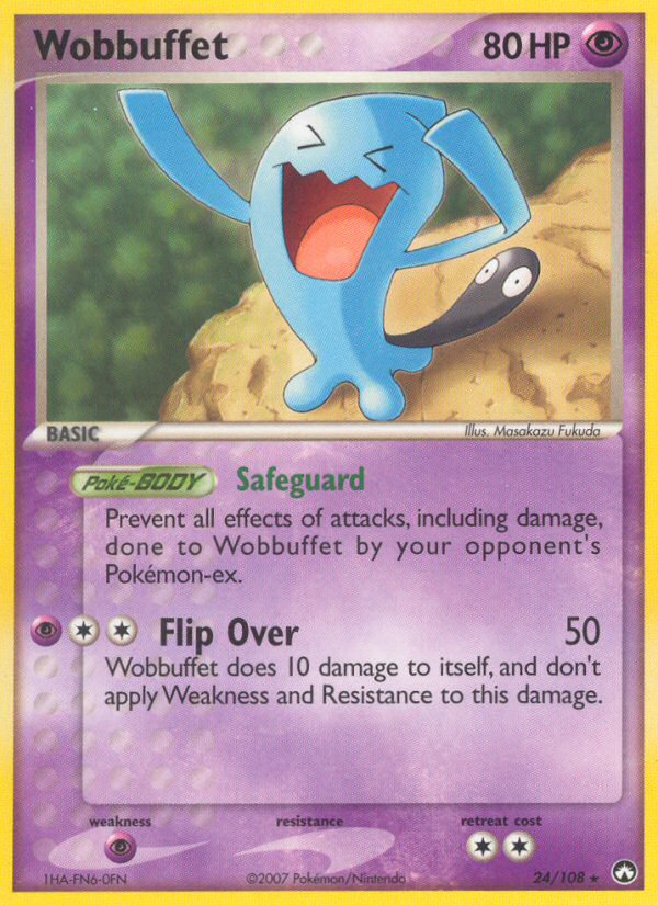 Wobbuffet – Power Keepers 24/108 Pokémon card