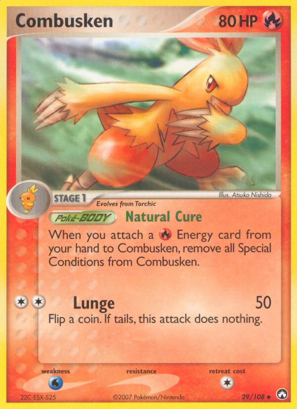 Combusken – Power Keepers 29/108 Pokémon card