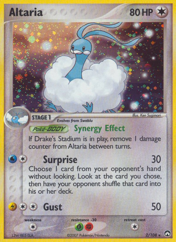 Altaria – Power Keepers 2/108 Pokémon card