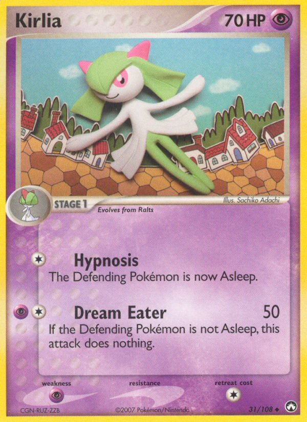 Kirlia – Power Keepers 31/108 Pokémon card