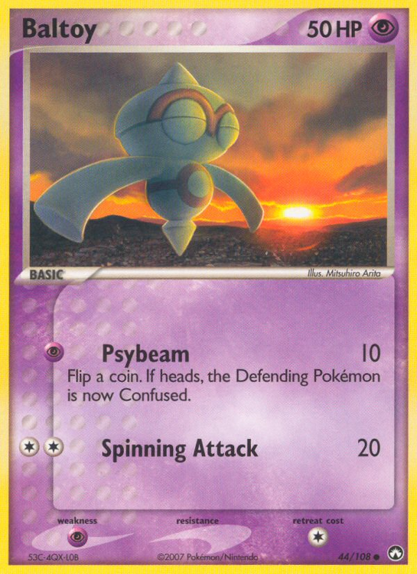 Baltoy – Power Keepers 44/108 Pokémon card