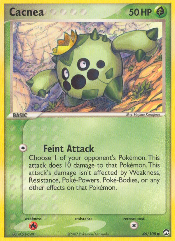 Cacnea – Power Keepers 46/108 Pokémon card