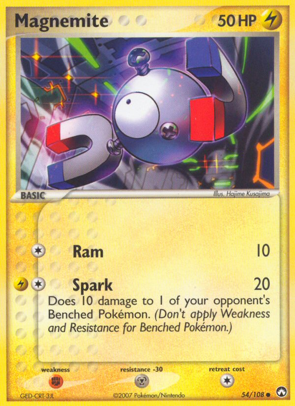Magnemite – Power Keepers 54/108 Pokémon card