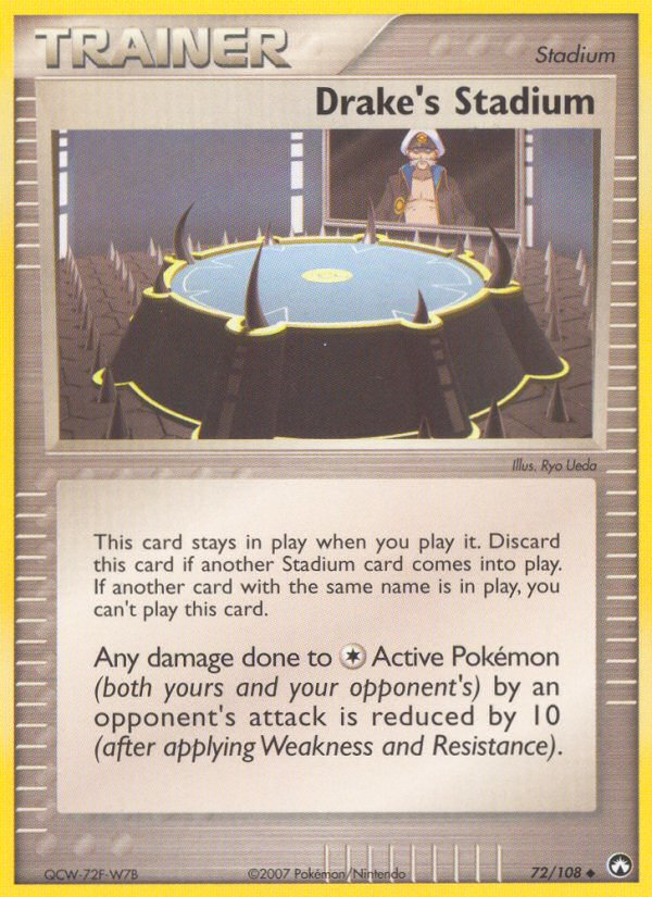 Drake's Stadium – Power Keepers 72/108 Pokémon card