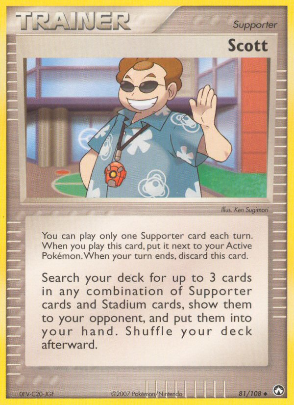 Scott – Power Keepers 81/108 Pokémon card