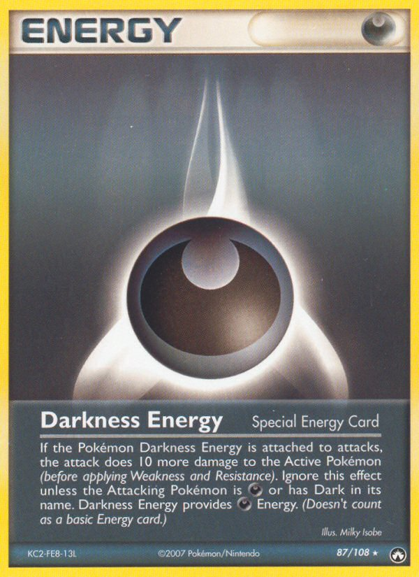 Darkness Energy – Power Keepers 87/108 Pokémon card