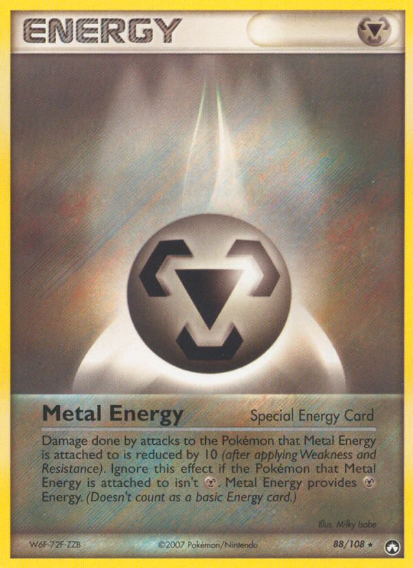 Metal Energy – Power Keepers 88/108 Pokémon card