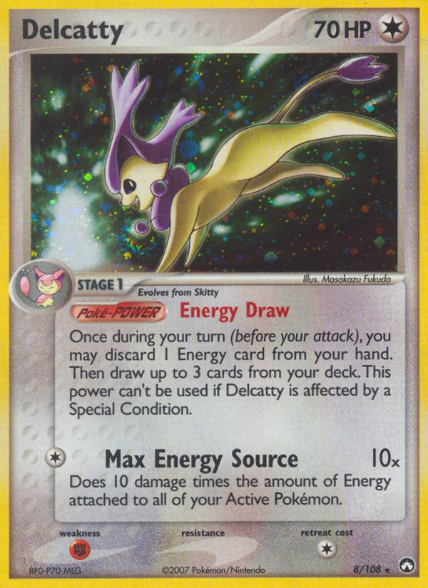 Delcatty – Power Keepers 8/108 Pokémon card