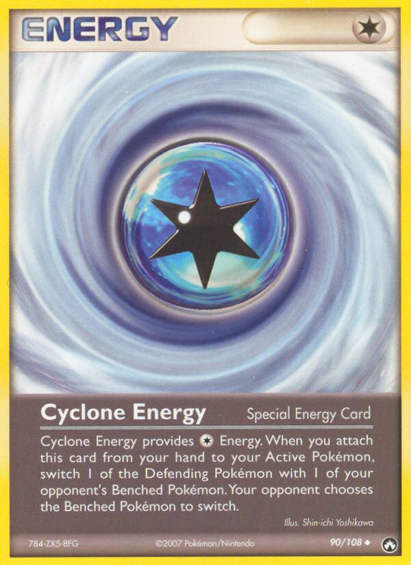 Cyclone Energy – Power Keepers 90/108 Pokémon card
