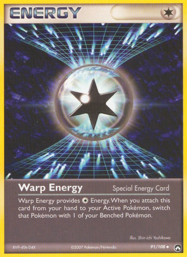 Warp Energy – Power Keepers 91/108 Pokémon card