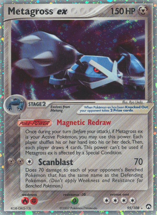 Metagross ex – Power Keepers 95/108 Pokémon card
