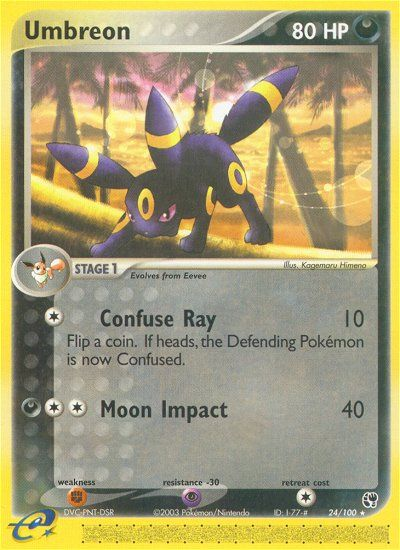 Umbreon – Sandstorm 24/100 Pokémon card