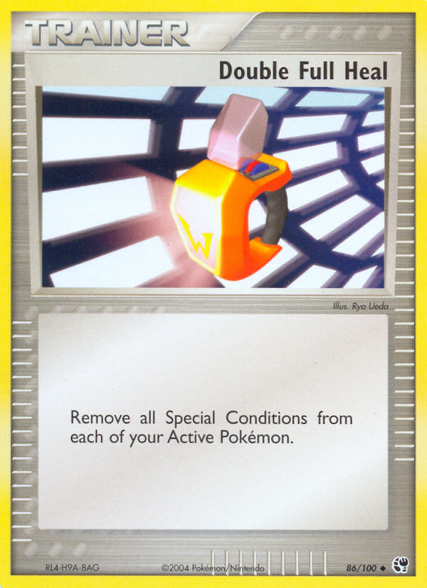 Double Full Heal – Sandstorm 86/100 Pokémon card
