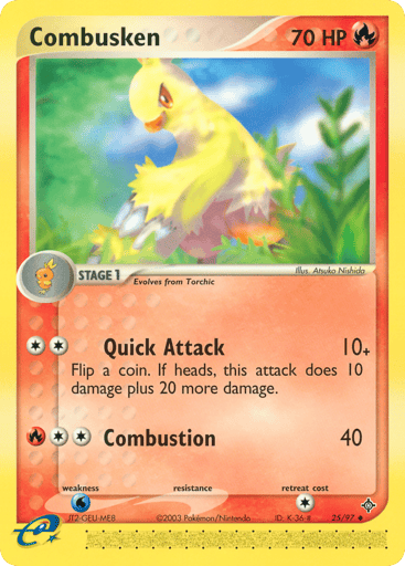 Combusken - Dragon 25