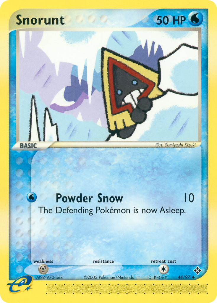 Snorunt – Dragon 44/97 Pokémon card