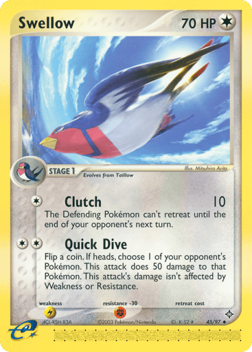 Swellow - Dragon 45