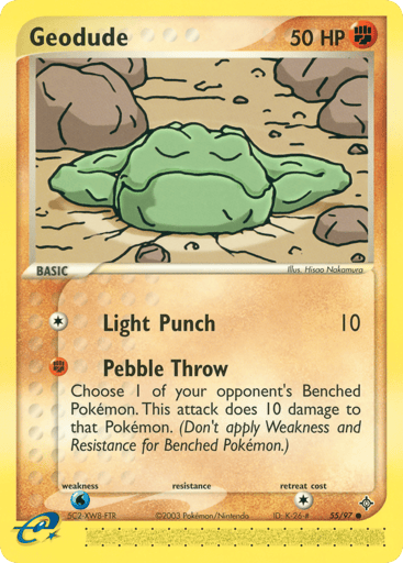 Geodude - Dragon 55
