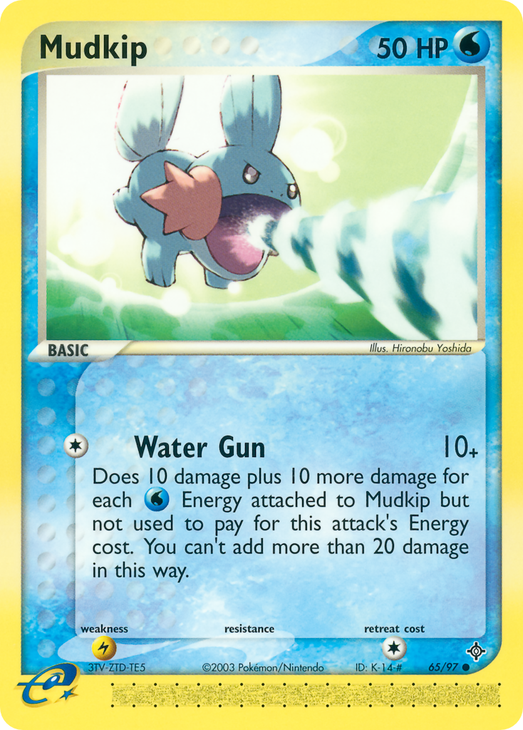 Mudkip – Dragon 65/97 Pokémon card