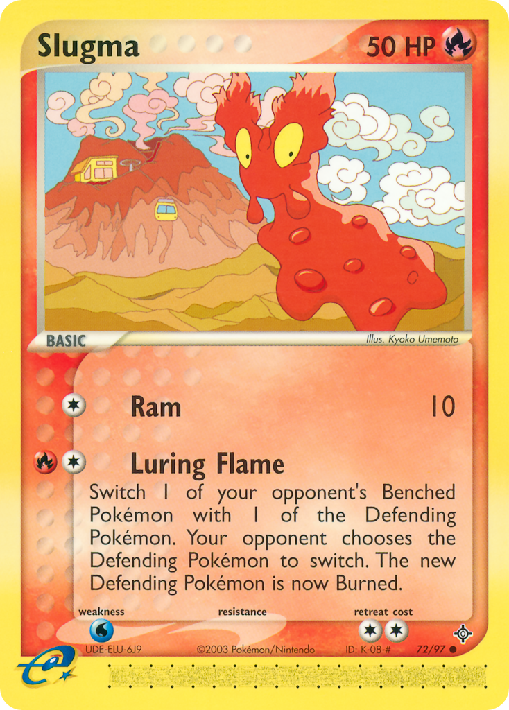 Slugma – Dragon 72/97 Pokémon card