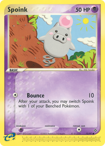 Spoink - Dragon 73