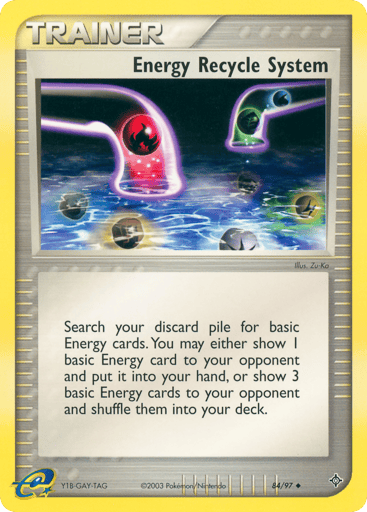 Energy Recycle System - Dragon 84