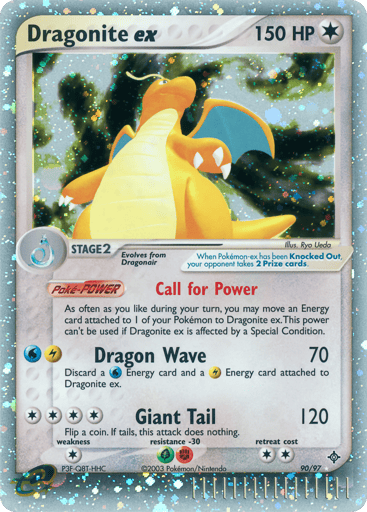 Dragonite ex - Dragon 90