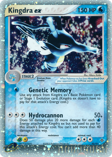 Kingdra ex - Dragon 92