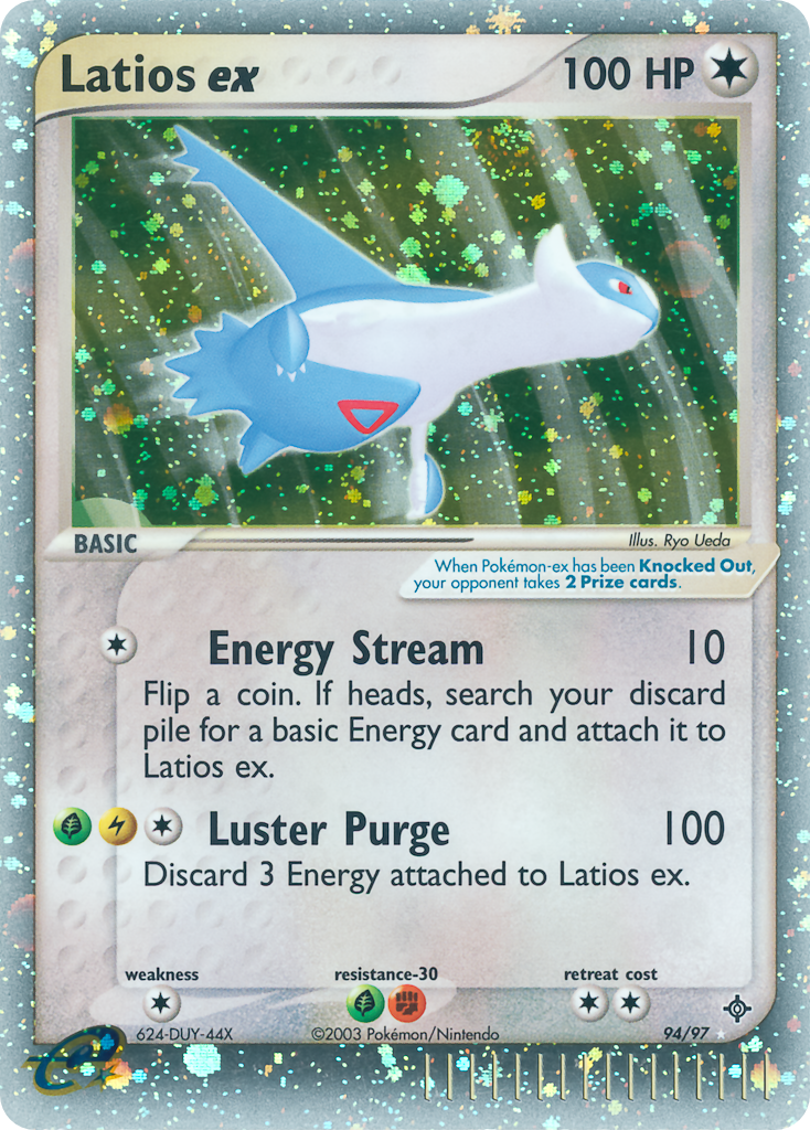 Latios ex – Dragon 94/97 Pokémon card