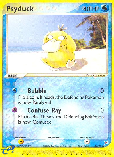 Psyduck – Team Magma vs Team Aqua 44/95 Pokémon card