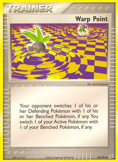 Warp Point – Team Magma vs Team Aqua 85/95 Pokémon card