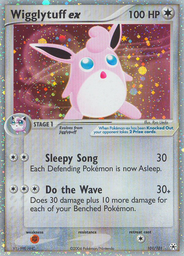 Wigglytuff ex – Hidden Legends 101/101 Pokémon card