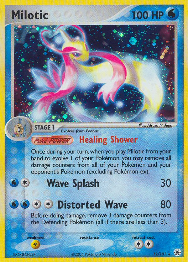 Milotic – Hidden Legends 12/101 Pokémon card